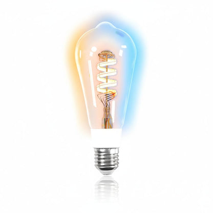 Smart RGB LED Bulb – Dimmable Light with Voice Control