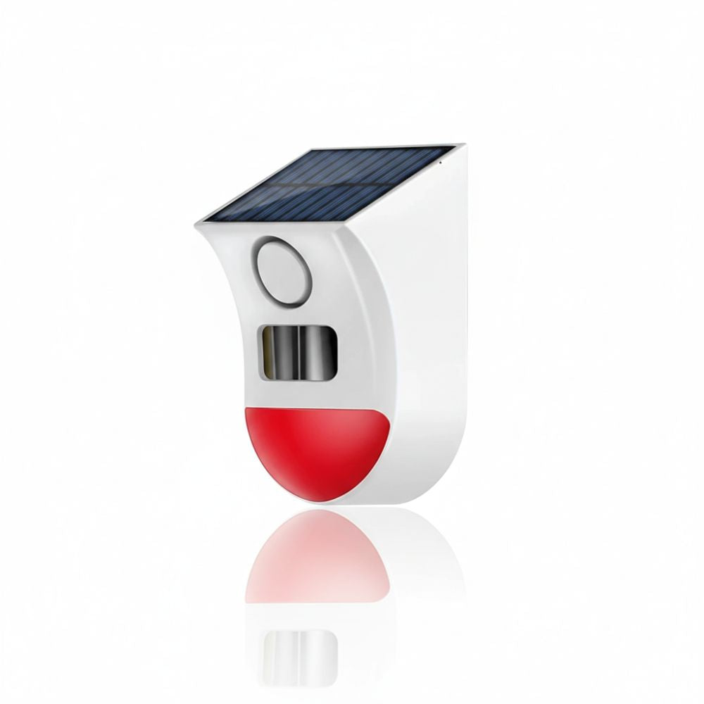 Smart Solar Alarm Siren – Outdoor Security Sensor
