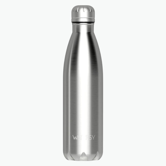 WATERSY Insulated Stainless Steel Water Bottle 17 oz – Vacuum Flask, Leak-Proof