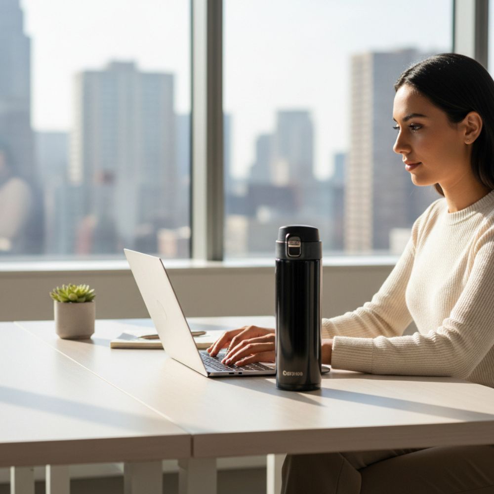 500ml Stainless Steel Vacuum Insulated Water Bottle Inviteck