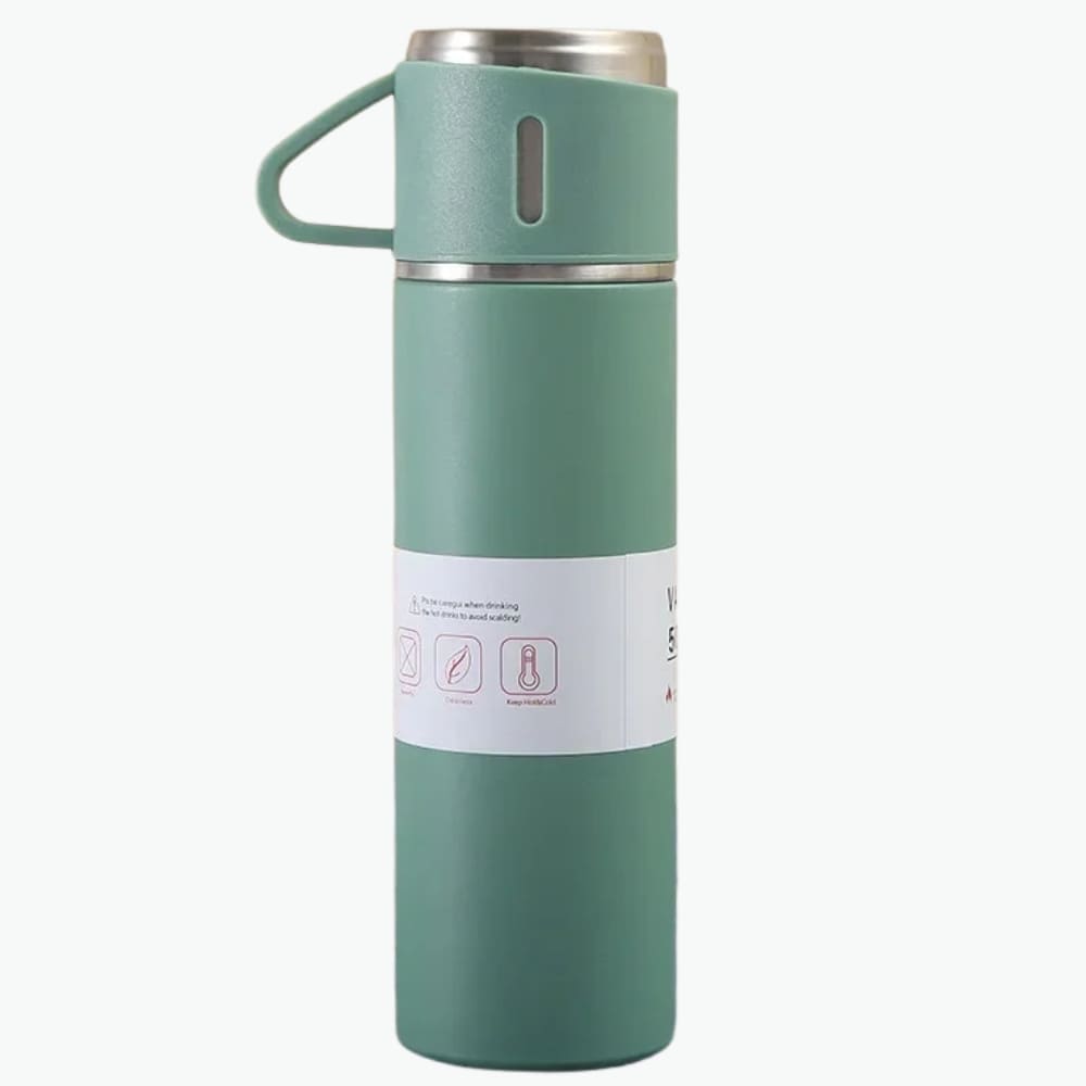 16.9oz Stainless Steel Vacuum Insulated Bottle Thermal Coffee Inviteck