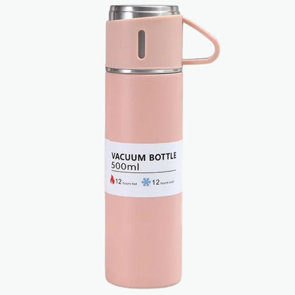 16.9oz Stainless Steel Vacuum Insulated Bottle Thermal Coffee Inviteck