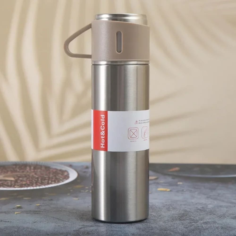 16.9oz Stainless Steel Vacuum Insulated Bottle Thermal Coffee Inviteck