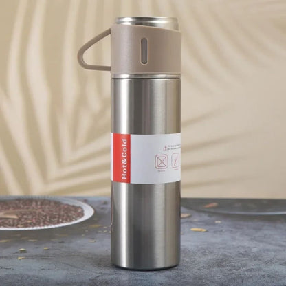 16.9oz Stainless Steel Vacuum Insulated Bottle Thermal Coffee Inviteck