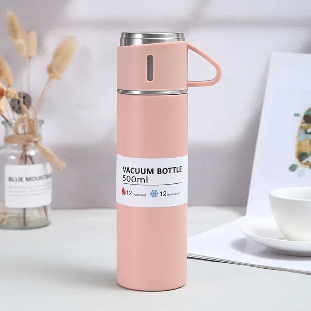 16.9oz Stainless Steel Vacuum Insulated Bottle Thermal Coffee Inviteck