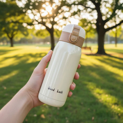 12oz Mini Stainless Steel Vacuum Flask Pocket Thermal Coffee Inviteck