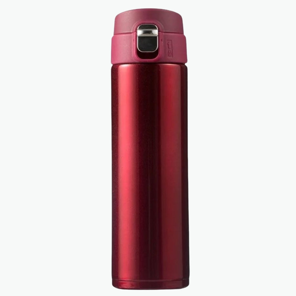 Stainless Steel Insulated Water Bottle 17 oz – Vacuum Flask Inviteck