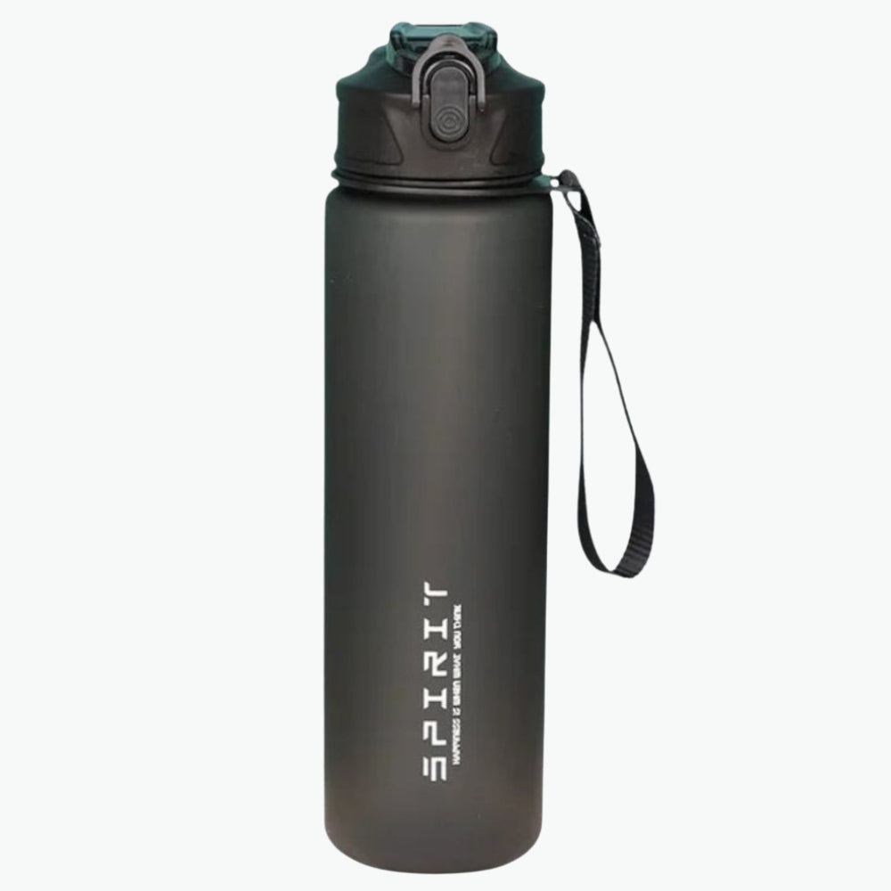 Simbuid Sports Water Bottle 25 oz with Straw  Leak-Proof BPA Free