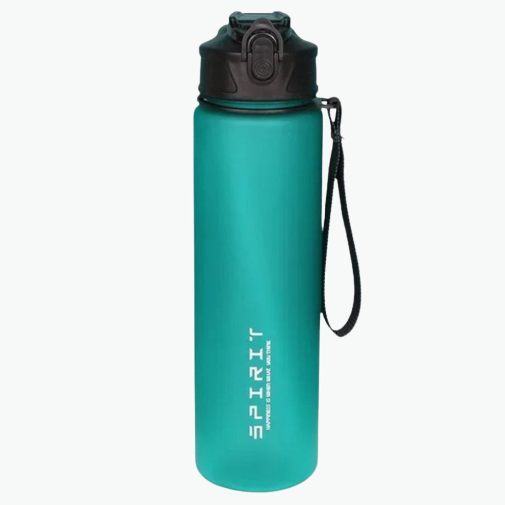 Simbuid Sports Water Bottle 25 oz with Straw  Leak-Proof BPA Free