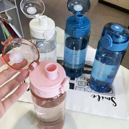 20oz Sports Water Bottle with Handle Leak-Resistant Inviteck